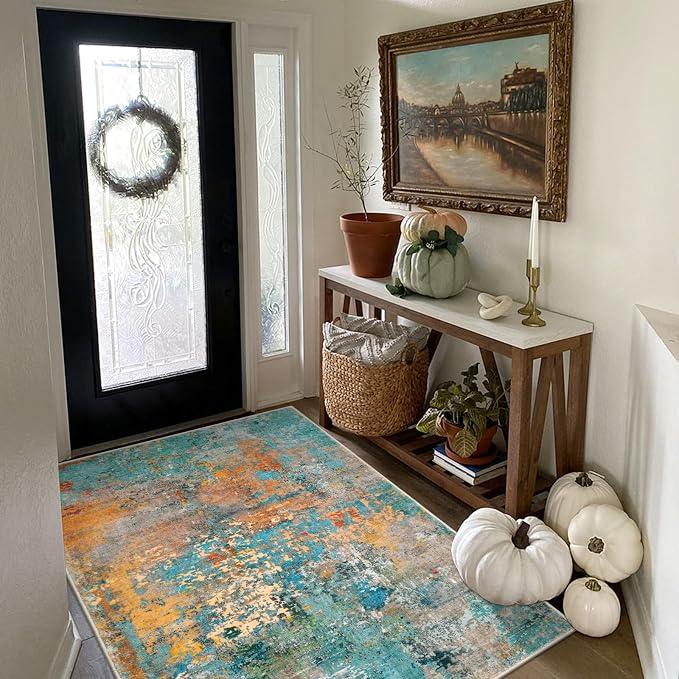 Lahome Modern Abstract Area Rug - Image 7