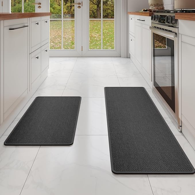 YDKGL Kitchen mats for Floor Water and Oil Absorbent Runner Rugs for Kitchen by YDKGL