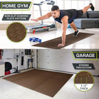 ProsourceFit Exercise Puzzle Mat 1/2-inch, EVA Interlocking Foam Floor Tiles - Image 4