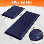 TranquilRelax 4/5 Inch Thick Anti-Fatigue Kitchen Mats 2Pcs, Cushioned Non-Slip - Image 2