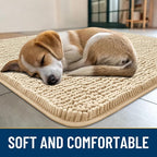 Smiry Dog Door Mat for Muddy Paws 30x17, Absorbent Dirt Trapper, Non-Slip - Image 2