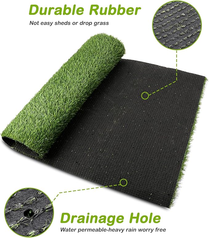 CooZero Artificial Grass, Professional Dog Grass Mat, Potty Training Rug and - Image 2