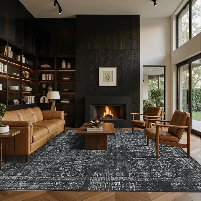 Rugxara 8x10 Area Rugs for Living Room Bedroom, Large Washable Rug, Non Slip & by Rugxara