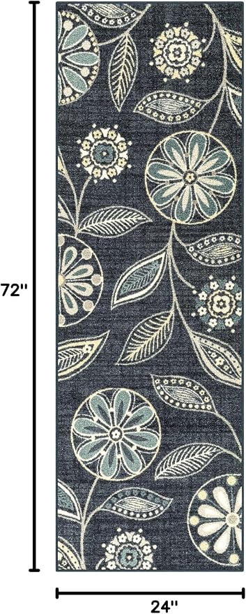 Maples Rugs Reggie Floral Runner Rug - Image 2