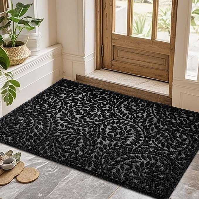 Bulijojo Front Door Mat Entrance, Durable Heavy Duty Welcome Mat, Thick by ShowYourStyle