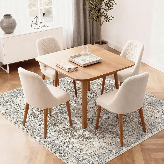 Tortania 6' Square Area Rug Living Room Rugs - Image 3