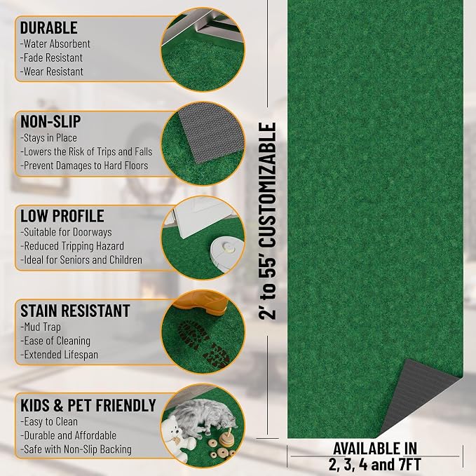 Ottomanson 2'7" x 47' Hallway Runner - Image 3