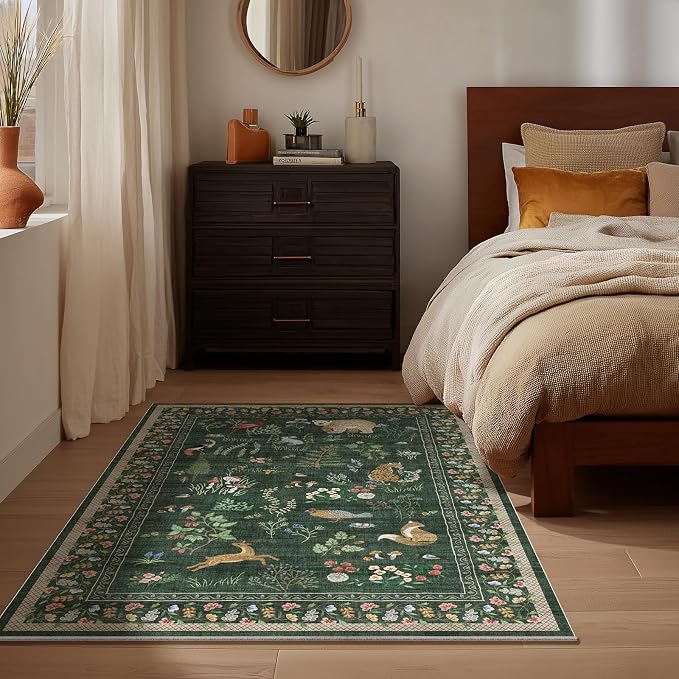 Machine Washable Throw Rugs for Entryway: Door Mat Indoor Entrance 2x3 Rug - Image 8