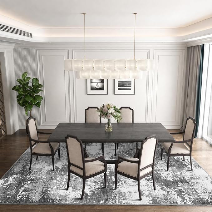 Washable Rug 10x14 Area Rugs for Living Room Bedroom Carpet, Dining Room Table - Image 2