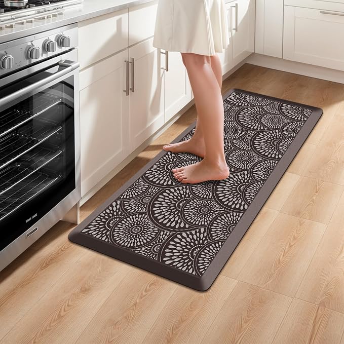 Mattitude 4/5 Inch Kitchen Mat, 20x53in Heavy Duty Ergonomic Comfort Foam by Mattitude