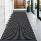 OLANLY Front Door Mat Indoor Outdoor Entrance, Waterproof Heavy Duty Doormat by OLANLY