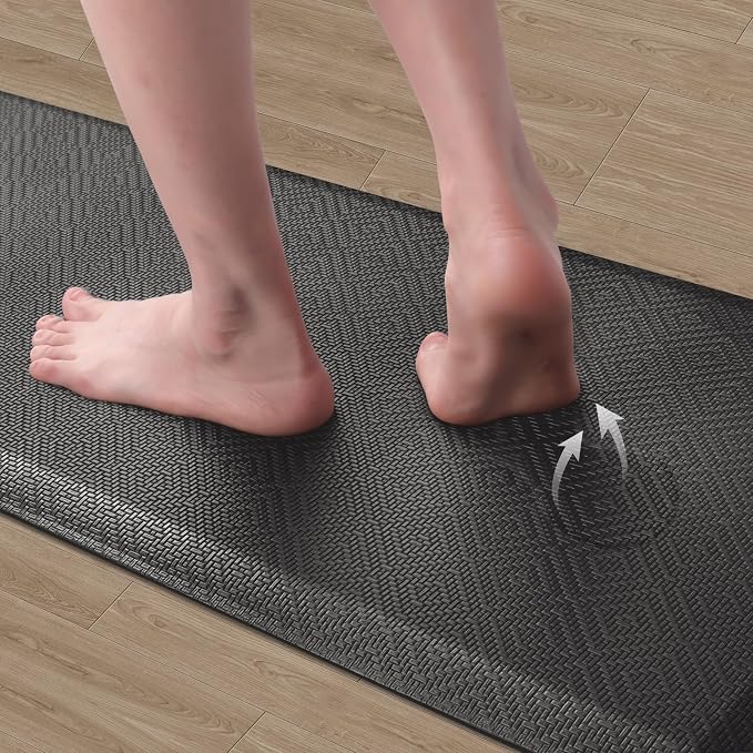 Mattitude Kitchen Mat Cushioned Anti-Fatigue Floor Mat Water Resistant Non-Slip - Image 3