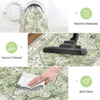 Yamaziot Washable Runner Rug, 2x6 Non-Slip Boho Vintage Hallway Rug Runner - Image 5