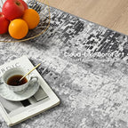 3x7 Grey Rug Runners for Hallways Kitchen Runner Rug Non Slip Washable Black - Image 6