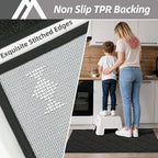 COSY HOMEER Soft Kitchen Rugs for in Front of Sink Super Absorbent Kitchen - Image 5