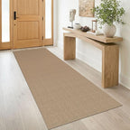 IOHOUZE Washable Runner Rug 3x8 Non Slip Rubber Backed Wide Hallway Runner by iOhouze