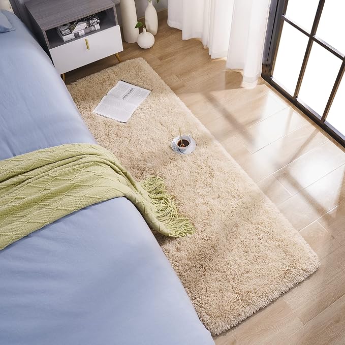 BENRON Soft Runner Rugs for Bedroom 2x6, Washable Long Runners for Hallway - Image 3