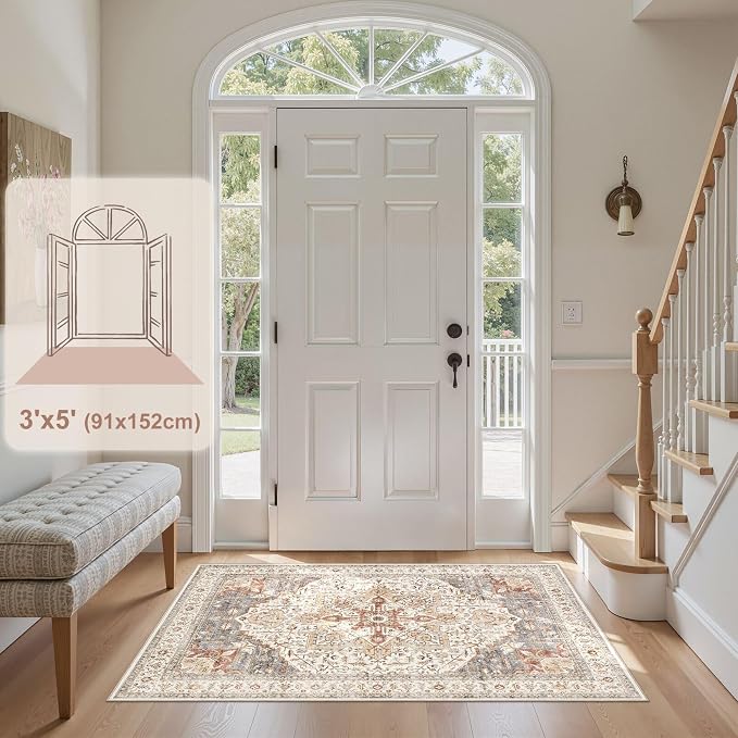 Tortania Area Rug Living Room Rugs - Image 3