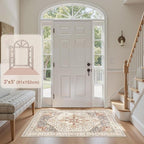 Tortania Area Rug Living Room Rugs - Image 3