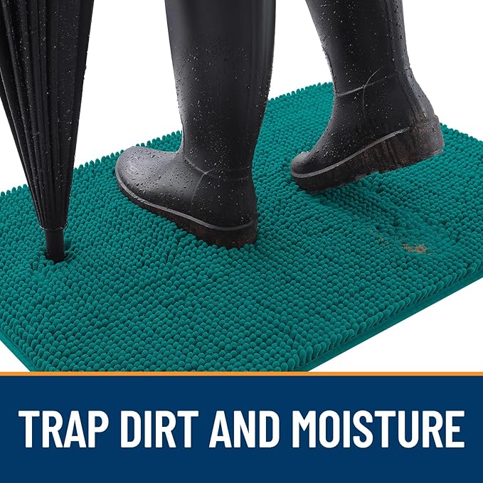 OLANLY Dog Door Mat for Muddy Paws 70x32, Absorbs Moisture and Dirt, Absorbent - Image 2