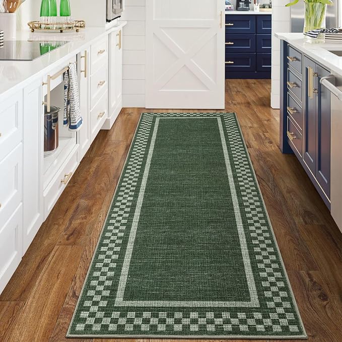 Rug Runners for Hallways 2x8 Washable Kitchen Runner Rug Non Slip Low Pile - Image 8