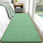 Keeko 2x6 Sage Green Area Rugs for Bedroom, Soft Modern Living Room Rug Indoor - Image 4