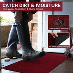Thin Indoor Doormat Entryway Mats Front Porch Doormats, Non-Slip Dirt-Resistant - Image 5