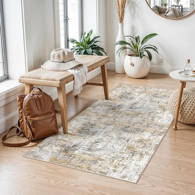 2x4 Modern Entryway Area Rug by ZHXXUJ