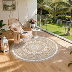 Pauwer Waterproof Outdoor Rug 8ft, Reversible Plastic Straw Patio Camping Rug - Image 6
