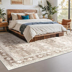 Washable Farmhouse Living Room Rug, 10x14 Area Rugs - Image 4