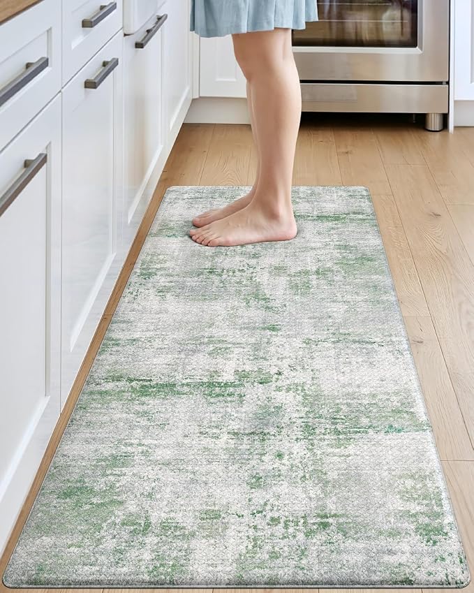 DEXI Kitchen Mats Cushioned Anti Fatigue, 23x59 Floor Padded Runner Rug Non Slip by DEXI