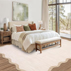 GarveeHome Scalloped Large Living Room Area Rug 8x10 - Image 3