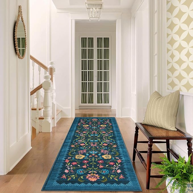 GarveeHome Floral Rug 2x6 Runners - Image 8