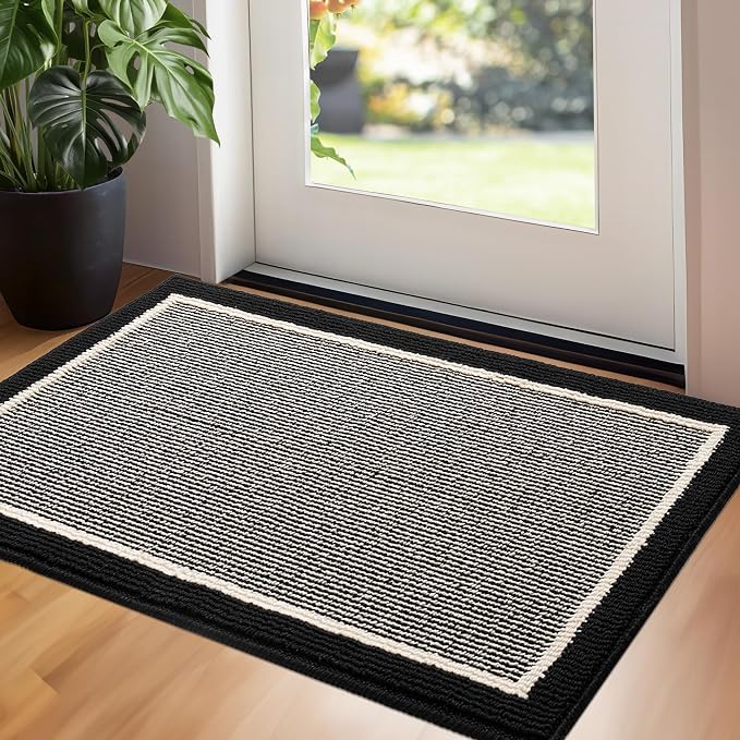 GRANNY SAYS Door Mat, Dirt Absorb Front Door Mat Outside Entrance, Low Profile by GRANNYSAYS