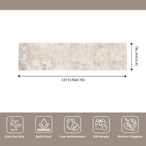 3x12 ft Washable Hallway Runner Rug - Image 2
