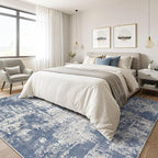 6x8 Area Rug Living Room: Washable Large Abstract Modern Soft Rug Stain - Image 4