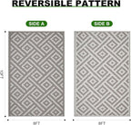 RURALITY Outdoor Rugs 8x10 Feet - Image 2