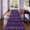 SERISSA Hallway Runner Rug, Soft Low-Pile Geometric Indoor Long Carpet by SERISSAHomeDecorCollection