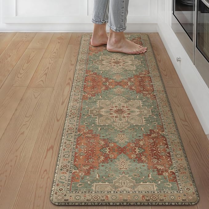 GENIMO Kitchen Mats for Floor, Washable Anti Fatigue Mat for Cushioned by GENIMO