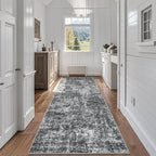Runner Rug for Hallways Kitchen 2'6"x8' Washable Non Slip: Carpet Non Skid 8ft by Aelenmu