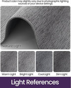 DEXI Ultra Thin Door Mat Indoor Entrance 24x36, Non Slip Rubber Backed Entryway - Image 3