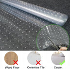 Plastic Carpet Runner 27 x 48 Inch Plastic Area Rug - Image 4