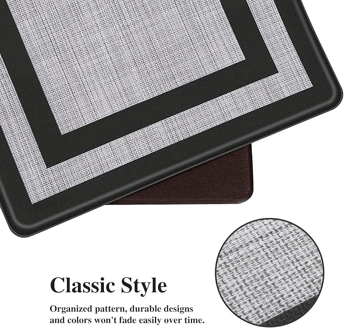 Mattitude Kitchen Mats Set of 2 Cushioned Rugs Anti-Fatigue Mats - Image 3