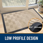 OLANLY Front Door Mat Outside Entrance 71x47, Heavy Duty Sturdy Natural Rubber - Image 5