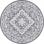 Lessymo 8FT Washable Round Area Rugs - Image 9