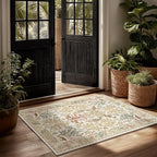 Machine Washable Small Rugs for Entryway: 2x3 Throw Kitchen Rug Door Mat Indoor by palohom