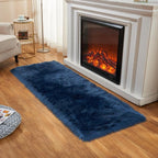 EasyJoy Ultra Soft Fluffy Rugs Faux Fur Rug Chair Cover Seat Pad Fuzzy Area Rug - Image 2