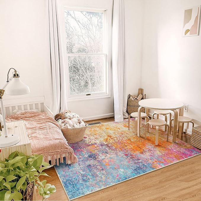 Lahome Modern Abstract Area Rug - Image 7