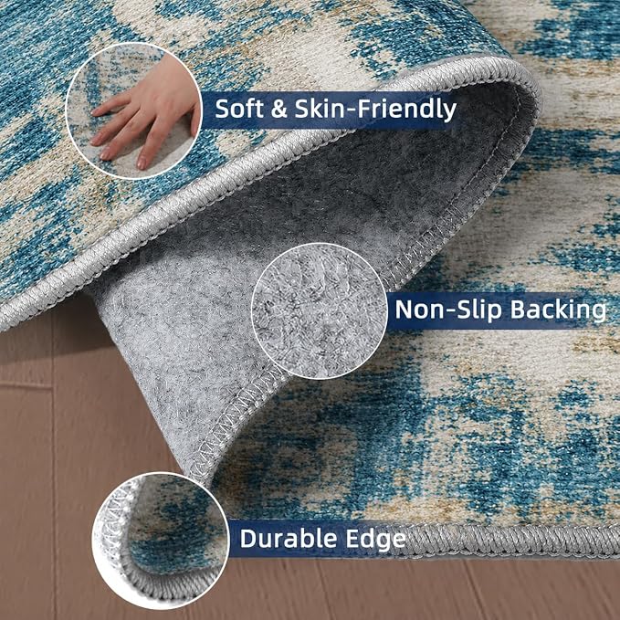 Kitchen Runner Rug 2x12 Runners Rug - Image 4