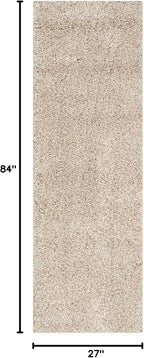 SAFAVIEH California Shag Collection Runner Rug - Image 2